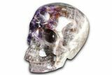 Realistic, Purple Fluorite Skull #378668-2